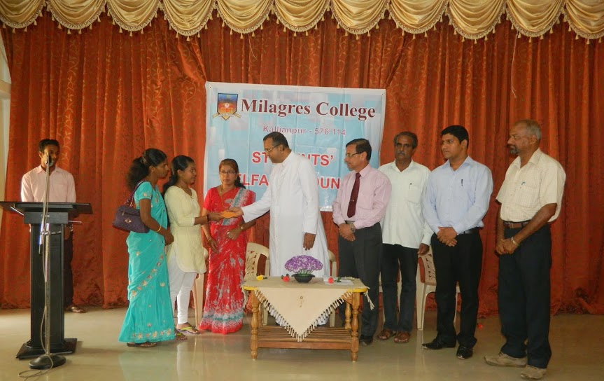 Humanitarian Aid by Milagres College to Kidney Patient Shruthi