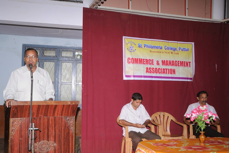 Discussion on Union Budget - 2014 at St. Philomena College