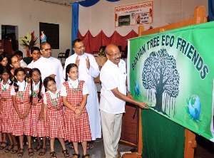 Milagres Eng. Med. School celebrated Vanamahotsava & Patroness Day