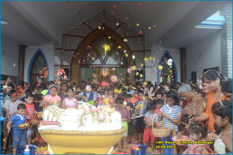 First Day of Novena at Mount Rosary, Kallianpur