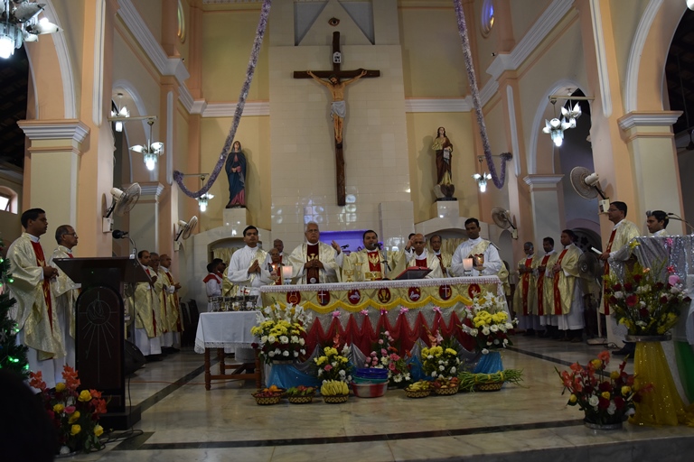 Grand Annual celebrations of St. Johnâ€™s Evangelist Church, Pangala held