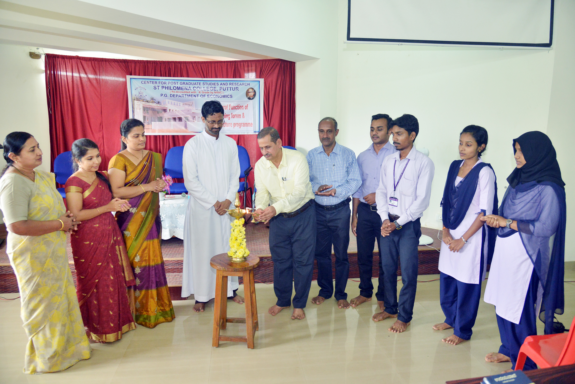 Planning Forum inaugurated at St Philomena College, Puttur