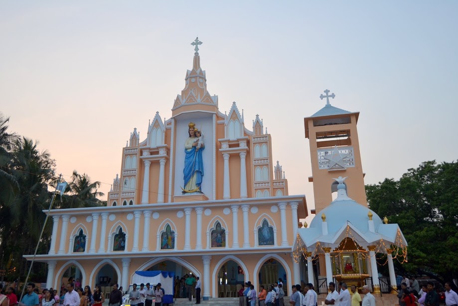 Milagres Cathedral, Kallianpur celebrated Confraternity Sunday with devotion and procession