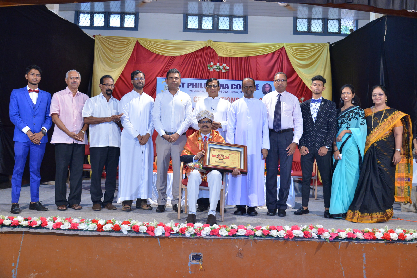 Annual Prathibha Day Celebration held at St Philomena College Puttur