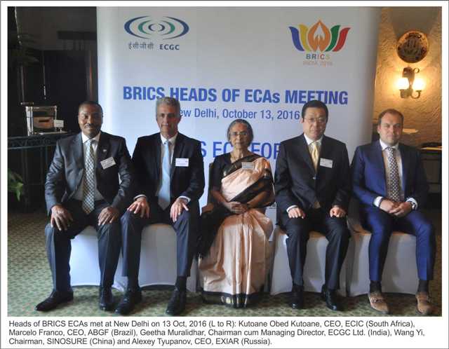 Heads of BRICS ECAs meet in New Delhi -