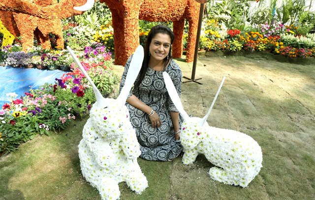 Mumbai: Flower exhibition at Jijamata Udyan