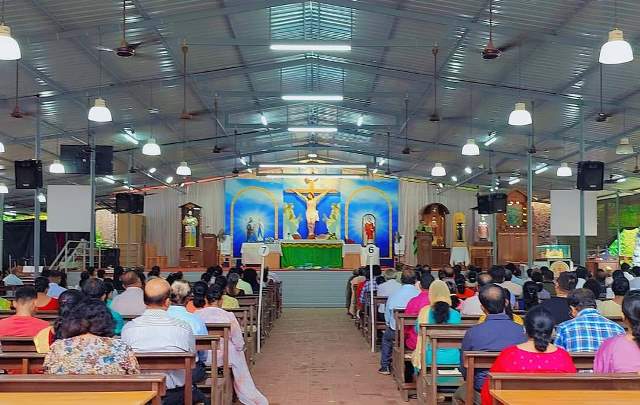 The legal awareness programme was held at St Lawrence Church Bondel .