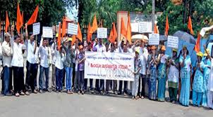Hindutva outfits demand resignation of Rai, transfer of Commissioner