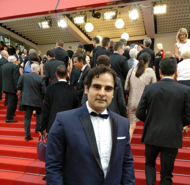 Bollywood Filmmaker Monjoy Joy Mukerji walked the Red Carpet