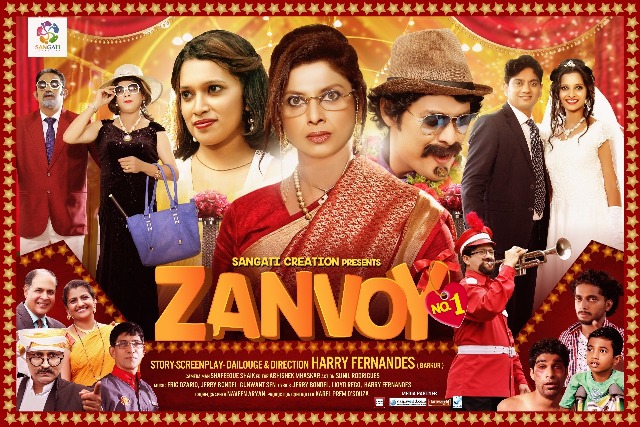 Billywood Style Konkani Film  ‘ZANVOY NO.1’  is all set to release worldwide soon.