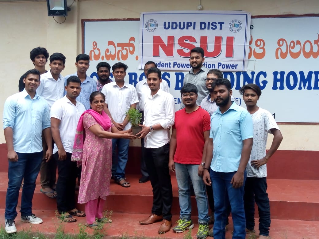 NSUI, Udupi district celebrates World Environment Day