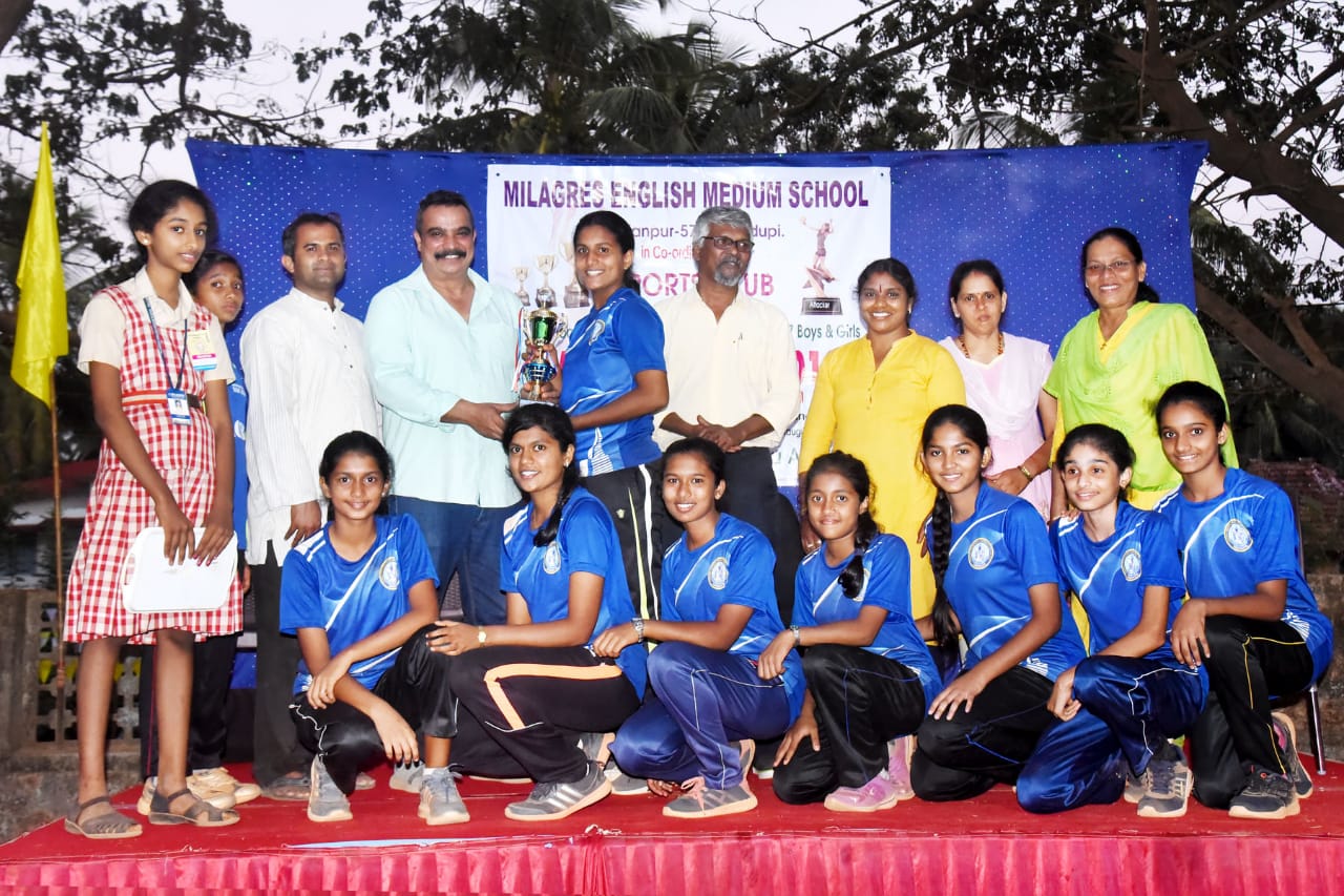 Inter School Volleyball Tournament held at Milagres English Schools, Kallianpur