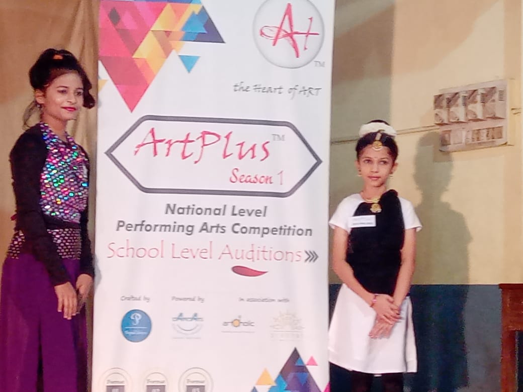 Two Students of Milagres English Medium Kallianpur shine in audition of Art Plus Season – 1 National Level Dance Competition