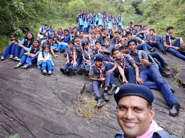 Nirmala English Medium School hiking and trekking