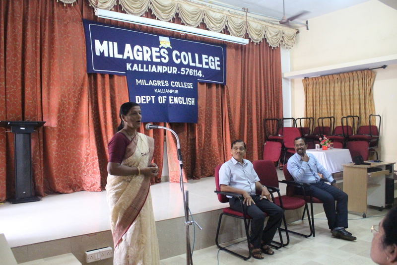 Milagres College organised Get together programme for BA students