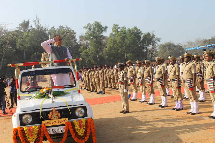 District Administration celebrated 67th Republic Day at Udupi