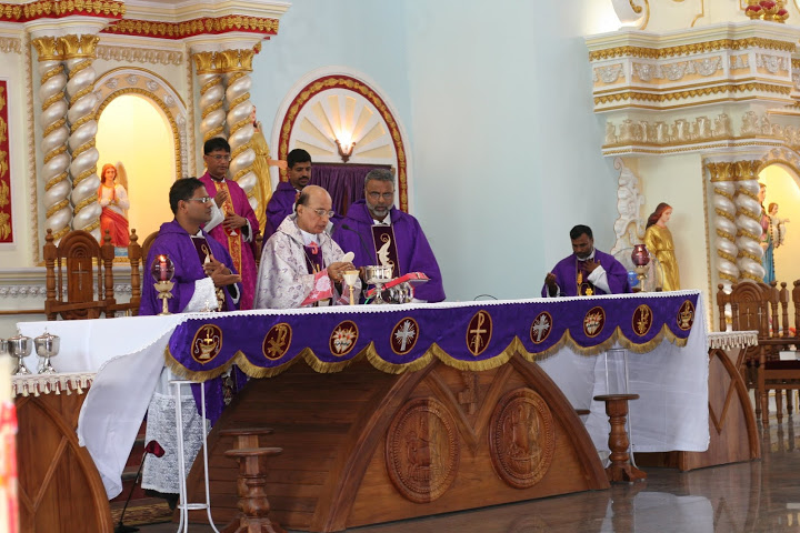 The Secular Franciscan Order (OFS) Recollection Day held at Mount Rosary Church, Kallianpur