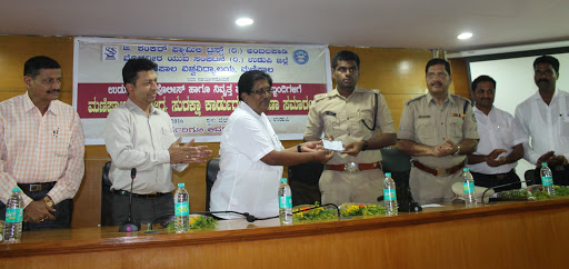Manipal Arogya Cards distributed to District Police & retired Police at SP Office Udupi