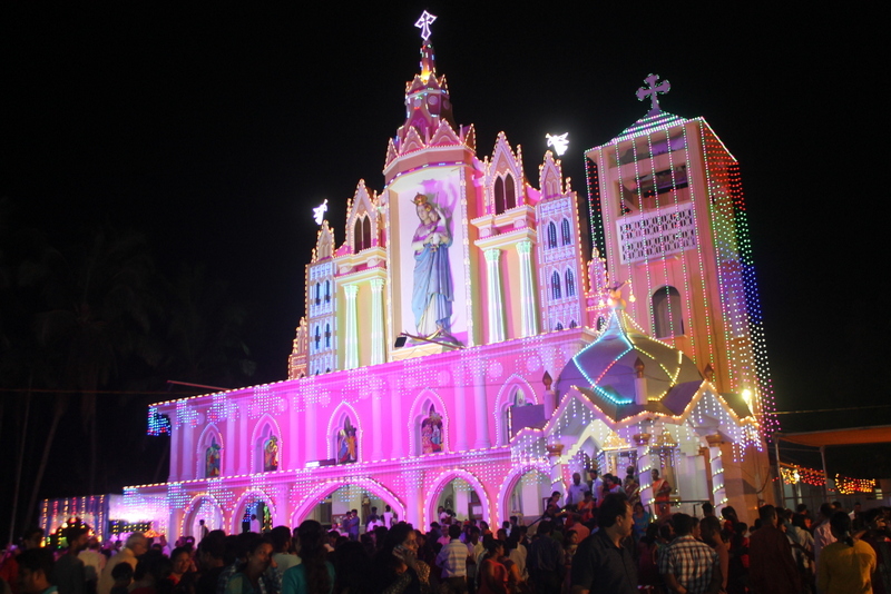 Milagres Cathedral observes Vespers (Besph) on eve of Annual Parish Feast 2019