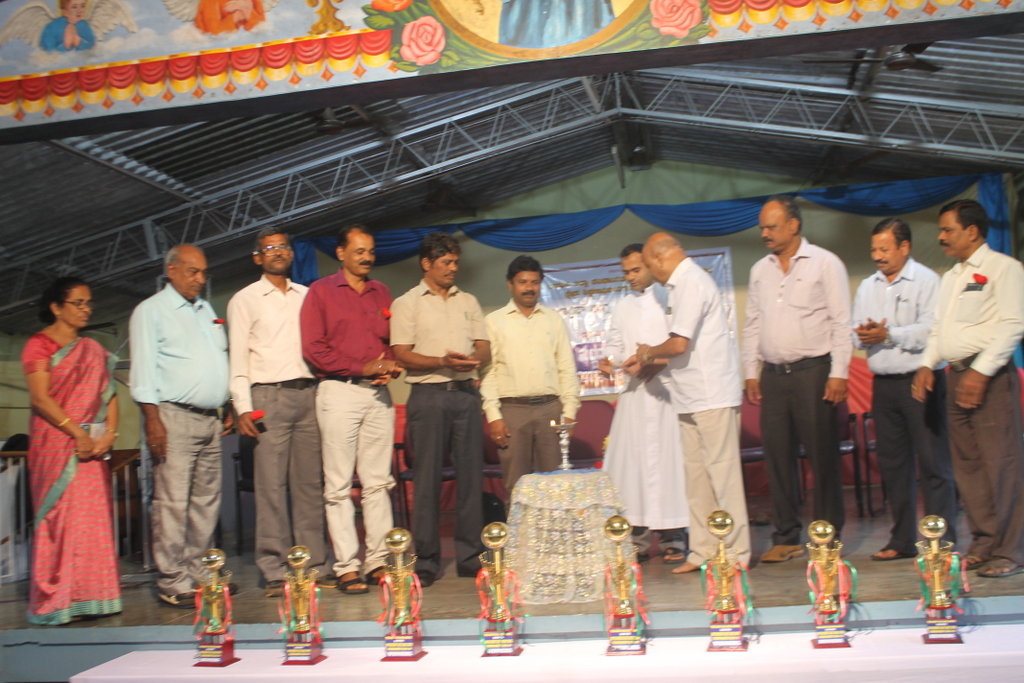 Departmental District level Table Tennis Tournament held at Milagres Eng. Med. School, Kallianpur