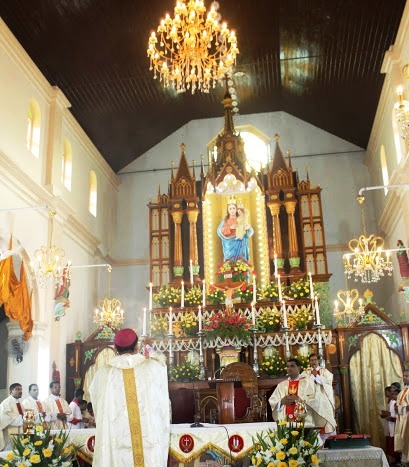 The Titular Feast of Our Lady of Miracles celebrated with devotion and fervour