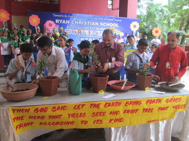 Mumbai: Environment Day Celebration at Ryan School Borival