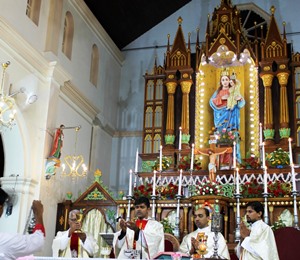 Milagres Cathedral celebrates New Year’s Eve with Solemnity of Mother Mary