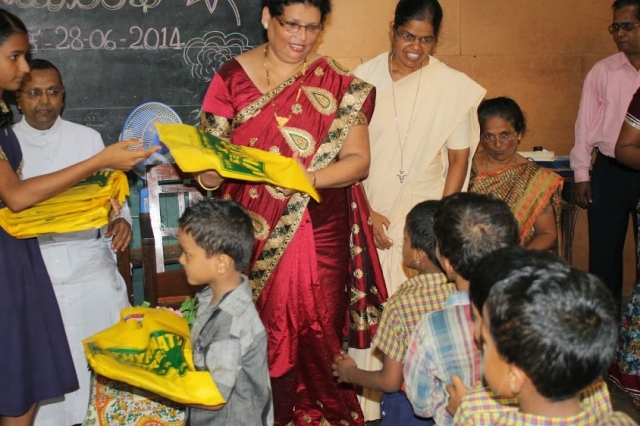Free School Uniforms distributed to St. Josephâ€™s School, Kallianpur