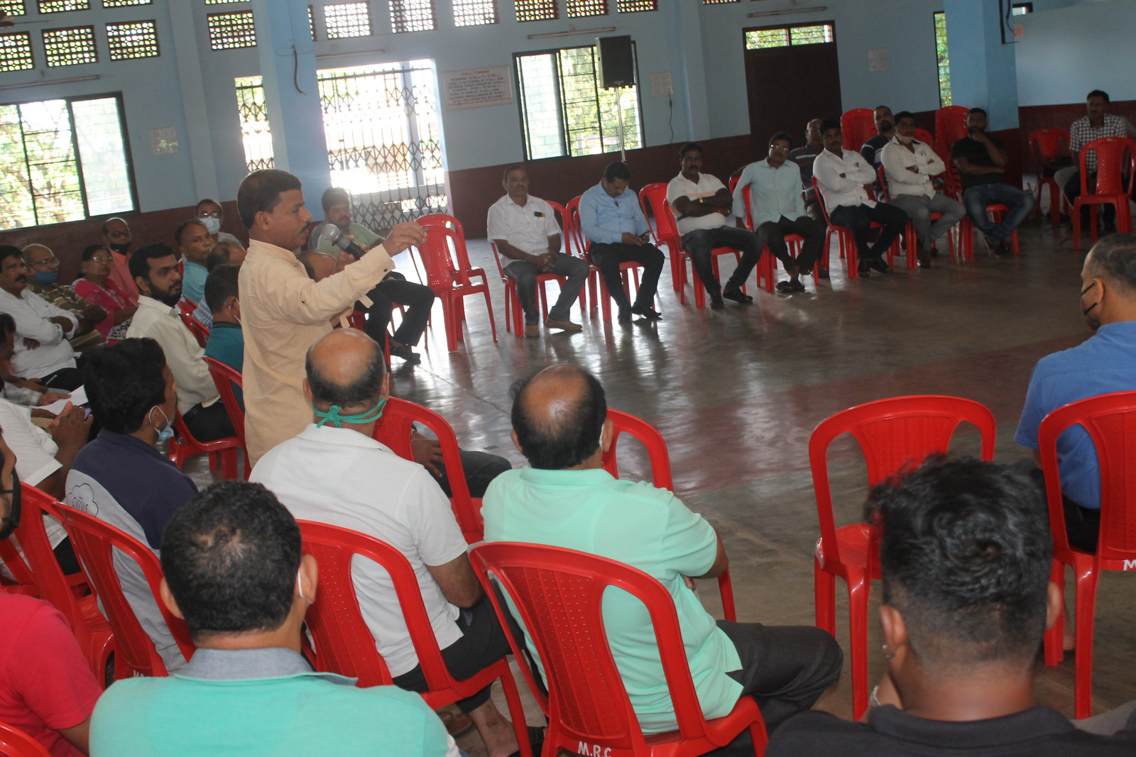 Vehicular Overpass at Santhekatte junction : Public meeting held.