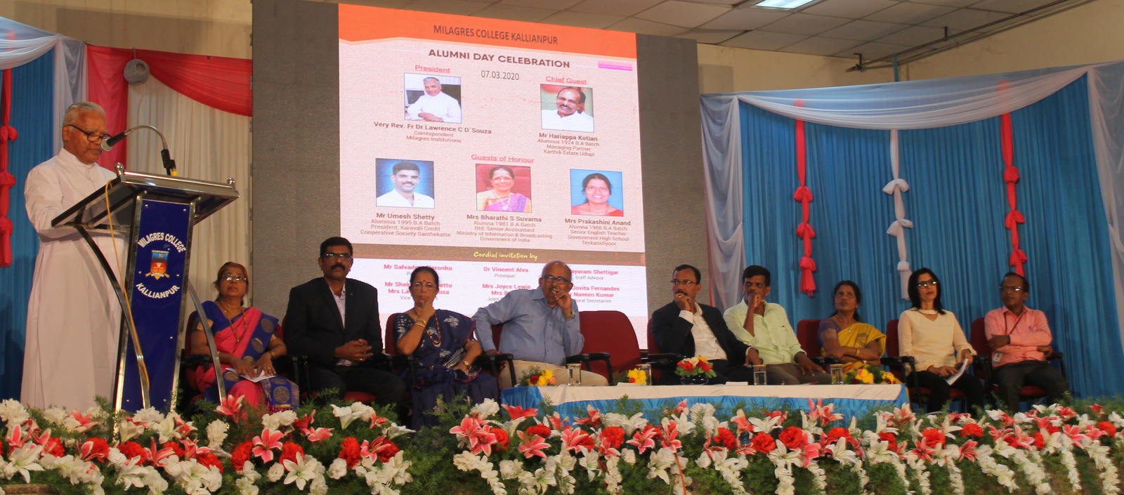Alumni Day celebrations of Milagres College, Kallianpur held