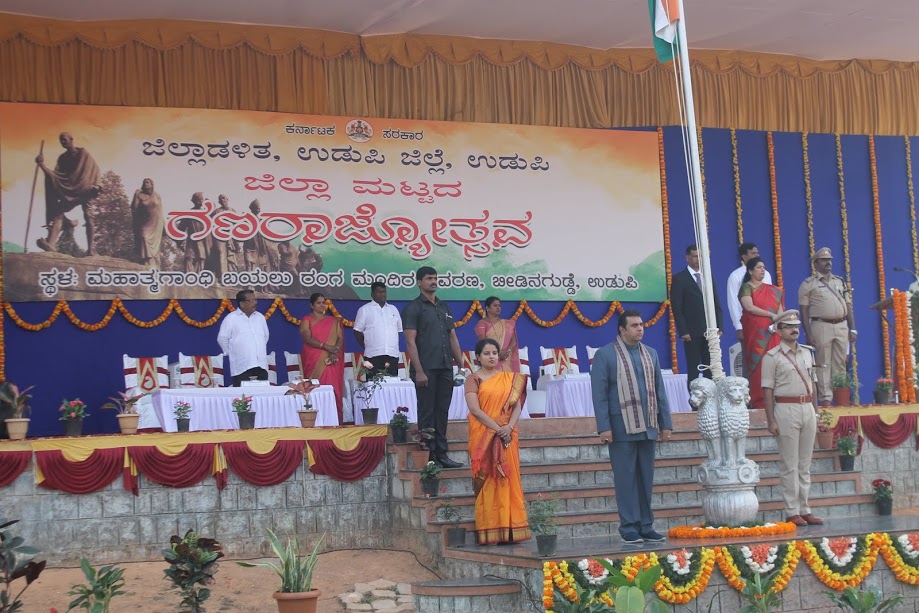Colourful celebrations mark 69th Republic Day in Udupi