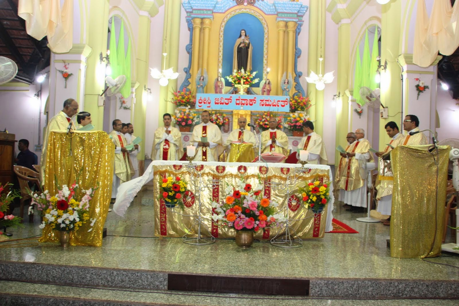 Kemmannu: St. Theresa Church Kemmannu celebrates Annual Parish Feast with devotion
