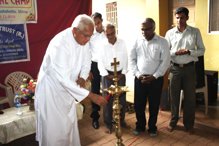 A week long NSS Camp of St. Maryâ€™s College Shirva inaugurated at Jeevan Asha  Home for the Aged.