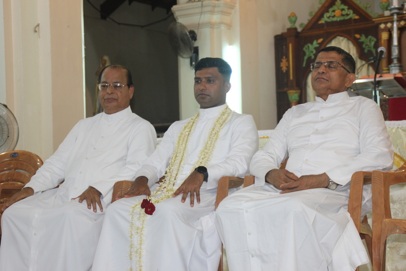 Milagres Cathedral, Kallianpur parishioners’ extend warm welcome to new Assistant Parish priest Rev Fr Pradeep Cardoza