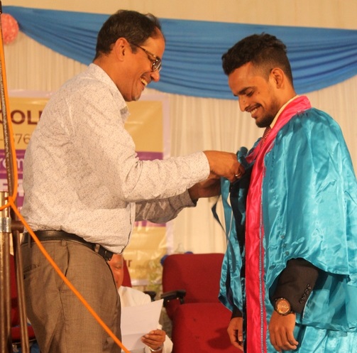 The Investiture Ceremony of Milagres College Students’ Welfare Council held for 2019/20