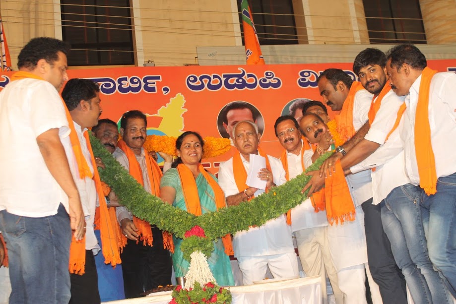 Congress free state is the dream of Navakarnataka Parivarthana Yatra of BJP - Yeddyurappa, MP