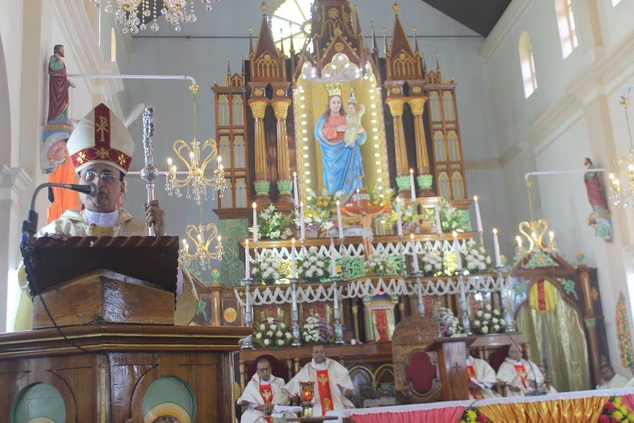 The Platinum Jubilee Celebrations of the Milagres Cathedral held with devotion, gaity and Solemnity