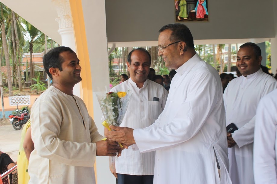 Cordial welcome to Rev Fr. Lancy Fernandes sj as Principal of Milagres English Medium Schools, Kallianpur