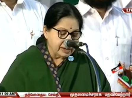 Jayalalithaa is Tamil Nadu Chief Minister again