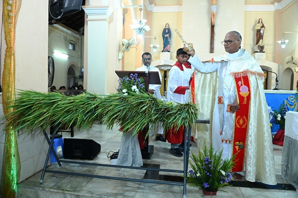 Nativity feast celebrated at st john the evangelist church shankarapura