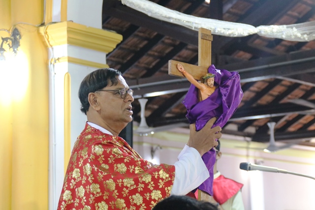Good Friday Ceremony at Kemmannu Church.