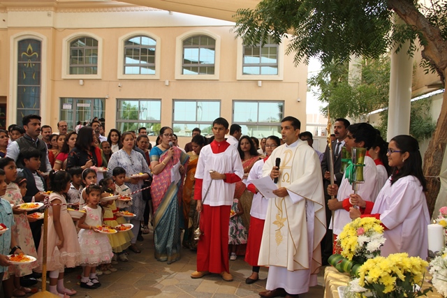 Nativity Feast Celebrated at St. Mary’s Catholic Church, Al Ain.
