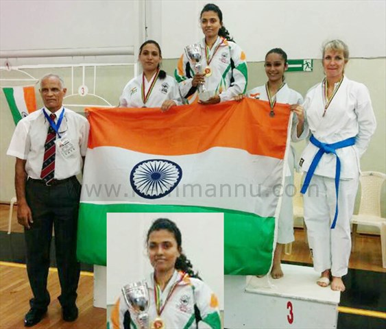 Mumbai: Ankita Rai excels at Indian Ocean Karate Championship in Mauritius