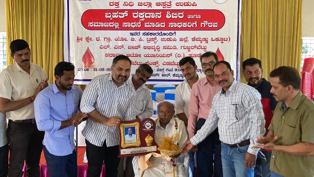 Udupi Helpline Organises Thonse Blood Donation Camp 2021