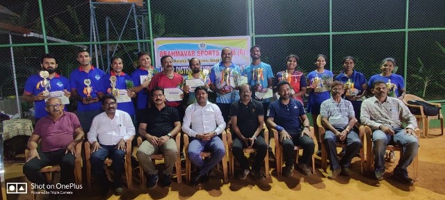 Brahmavara Sports Club organises Inter District Tennis Tournament