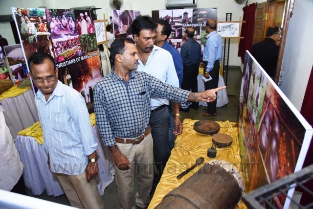 Paintings and Photo exhibition of Konkani Communities held at Mangalore.