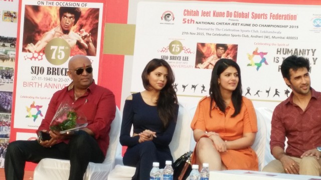 Chitah Yajnesh Shetty Celebrated the 75th birth Anniversary of Bruce Lee with Celebrities