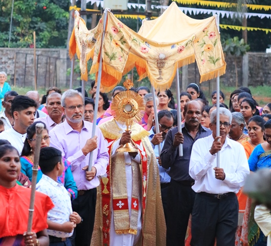 Confraternity Sunday celebration at St. Theresa Church, Kemmannu.