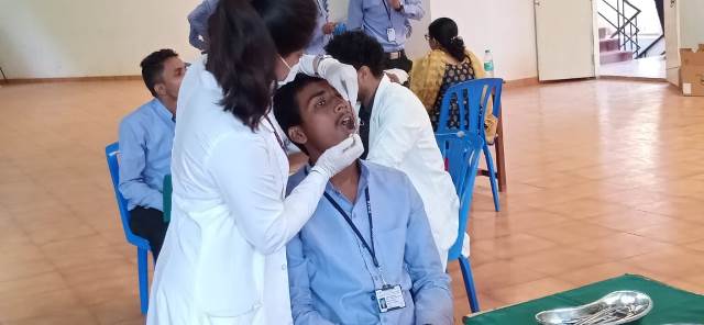 Deralakatte organizes Dental Check Up - 2019