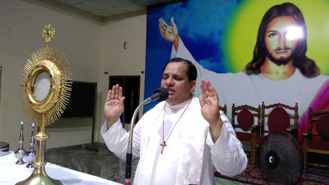 Fr. Franklin D’Souza is appointed as Parish Priest of Shrine Our Lady of Health Church, Harihar